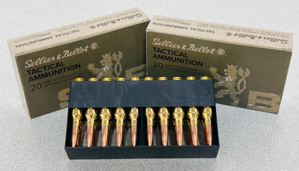 (40) Rounds Of Sellier and Bellot 6,5 Creedmoor FMJ BT 140 Gr.