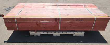 Treated 9"&times;6"&times;8'.9" Posts (15 Quantity)