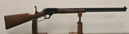 Marlin Model 1894CB .45Colt Lever Action Rifle, 1894 Cowboy Limited With Octagon Barrel And Flip Up Peep Sight-- 04037348