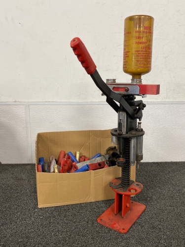 Assortment Of Shotgun Reloading Equipment