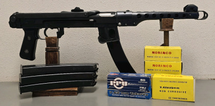 Pioneer Arms PPS43C 7.62x25mm Semi Automatic Pistol W/ (4) Magazines, (5) Boxes Of Ammunition-- H14622P