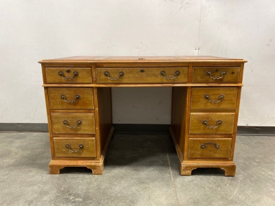 8 Drawer Vintage Desk With Key