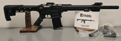 *New* Citadel Boss-25 12ga Semi Automatic Shotgun, Magazine Fed With Flip Sights-- 21-12865