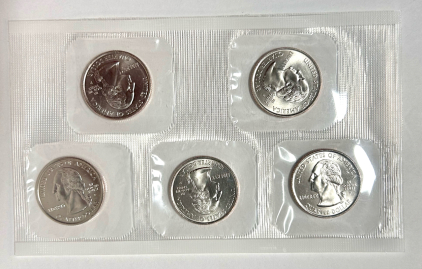 (5) Collectible Quarter Dollars