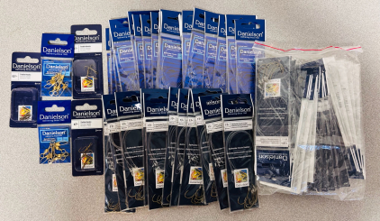 20+ New Packs Of Danielson Baitholder Hooks, Treble Hooks and Barrel Swivels