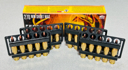 Box Of Federal 270 WSM 150 Gr. Bonded Soft Point