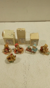 (5) Cherished Teddies Collectibles 3 with Boxes