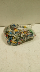 (1) Large Bag of Legos and Building Blocks