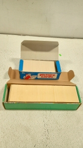 (2) Boxes of Topps and Fleer Baseball Cards