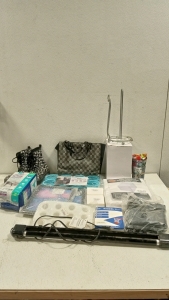 (1) Pair of Shoes, (1) Filter, (1) Bag, (1) Pack of Pillow Covers, (1) UV Light, and Much More
