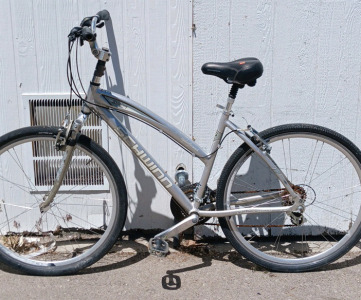 Silver Schwinn Broadway Bike - 26 Inch