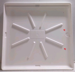 GE Appliances Universal Washing Machine Floor Tray-27"x 30" ID- 30"x 32" OD (FL Shelf)
