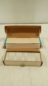 (2) Boxes of Baseball Cards From Topps and Fleer