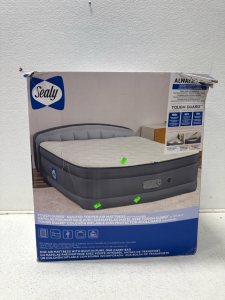 (1) Sealy Tough Gaurd Quilted Topper Air Mattress
