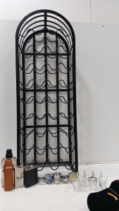 Wine Rack - Shot Glasses - Flasks