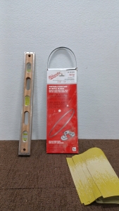 Leveler. Milwaukee Portable Band Saw. & more