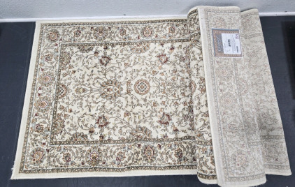 Oxford Collection Kashan Design Runner Rug - 2'7" x 7'3"