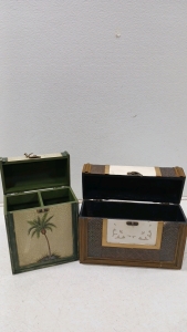 (2) Antique Chests