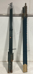 (11) Metal Fence Posts