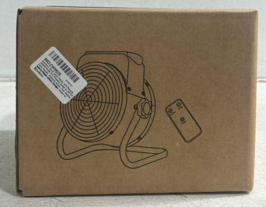 (1) Auertech Small Space Heater w/ Remote 1500W/750W PTC