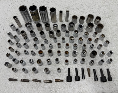 Assorted Sockets Different Sizes