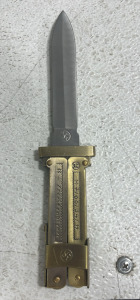 (1) WWII German Waffen SS Paratrooper Folding Knife