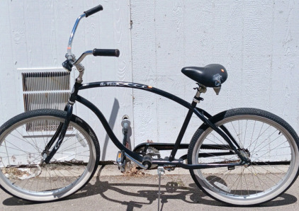 Black The Chief Cruiser Bike - 26 inch