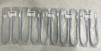 (5) USB C to USB C iPhone 15 Cable 6ft (2) Pack Long Type C Charger Fast Charging Cord