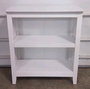 (1) 30&frac34;"x 14"x 3'&frac14;" White Bookshelf/Storage Shelf