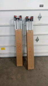 (2) 10x10 Canopy Slantleg Frames