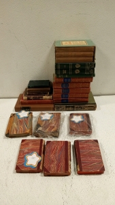 (24) Antique and Vintage Books, Charles Dickens, Books as Old as 1885, and Much More!