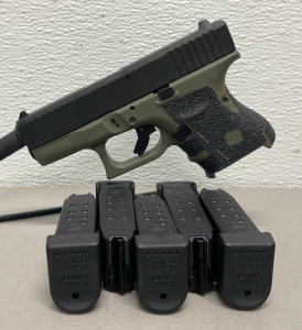 Glock 26 Gen 4 9x19mm Semi-Automatic Pistol, 10 Round Capacity