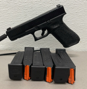 Glock 17 Gen 5 Semi-Automatic Pistol, 9x19mm, 17-Round Capacity