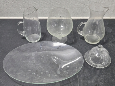 Vintage Heritage by Princess House Crystal Items / +$100 Value!