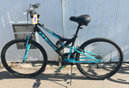 (1) Huffy 26&rdquo; Mountain Bike (Teal & Black)
