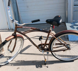 Brown Upland Beach Cruiser