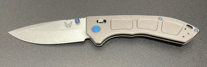 Benchmade 748 Folding Knife, Titanium Handle, CPM-S30V Steel Blade