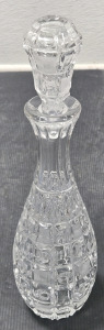 Vintage West German Hand-Cut Lead Crystal Liquor Decanter