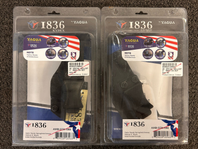 (2) Texas I836 Holsters: Optic Ready Springfield Armory Hellcat 3"