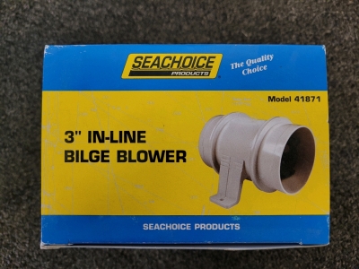 3" In-Line Bilge Blower