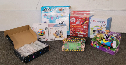 Toddler Toys, Including A Painting Set, Buddy Pack, And More