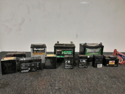 Variety of Vehicle Batteries