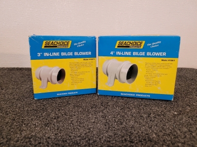 3" And 4" In-Line Bilge Blower