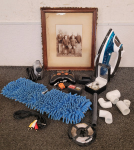 Vintage Picture, Iron, JVC Digital Video Camera, And More