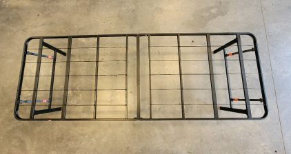 27" x 75" Small, Black, Single Bed Frame