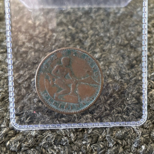 Raw 1916 S US/PHILIPPINES One (1) Centavo - Uncirculated Red RB - RARE Date