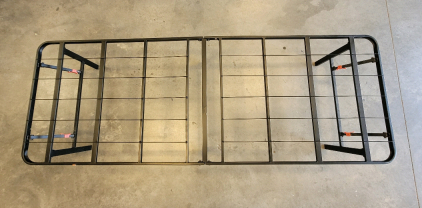 27" x 75" Small, Black, Single Bed Frame