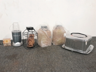 Nutribullet Blender, (3) Decorative Vase Lamps & More