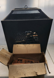 Firepit and Wood