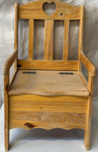 Tiny Vintage Wooden Chair